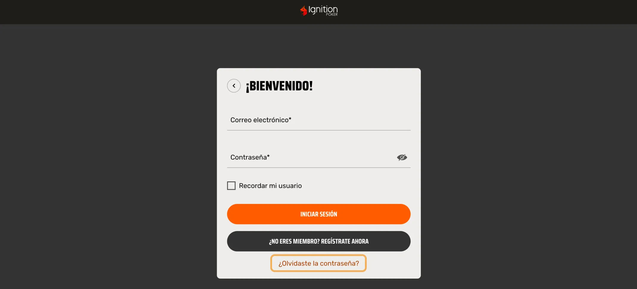 password