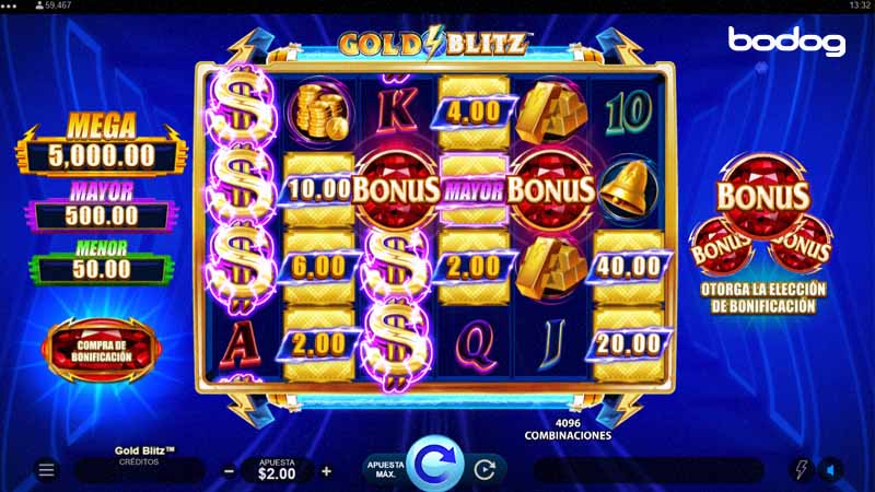 gold blitz juego